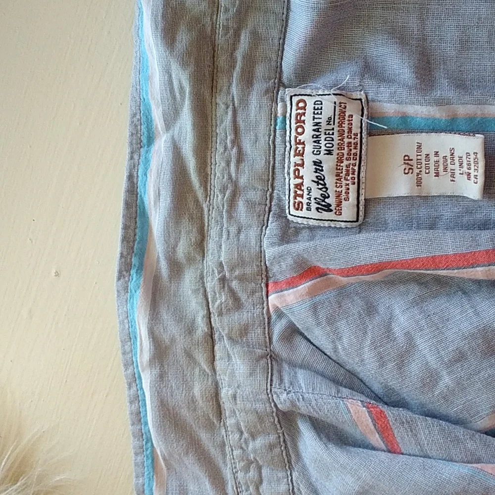 Vintage Western Stapleford Long Sleeve Pearl Snap Shirt - Picture 6 of 6